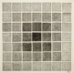 Spiegeling 4 werk op papier 25 x 25 cm (2016)